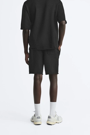 Трикотажные шорты-джоггеры- Заказать в России