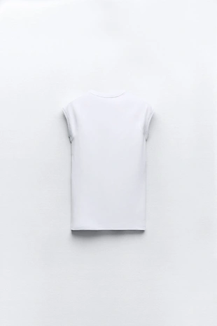 Футболка из хлопка с эффектом потертости- Заказать в России