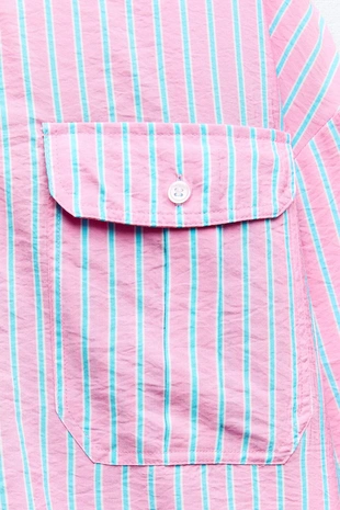 Рубашка в полоску- Заказать в России