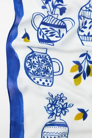 Шейный платок с принтом- Заказать в России