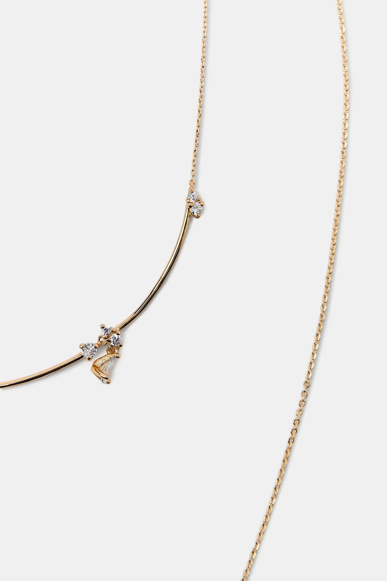 Набор из 2 минималистических подвесок с блеском