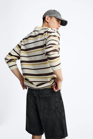 Шорты STRAIGHT FIT DENIM- Заказать в России