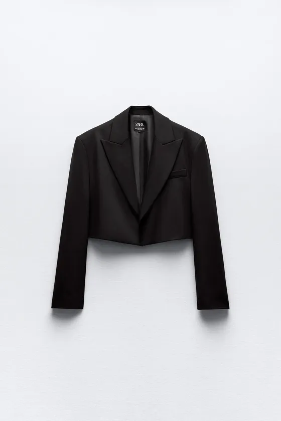 УКОРОЧЕННЫЙ БЛЕЙЗЕР ОВЕРСАЙЗ