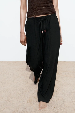 Брюки Long Length с широкими штанинами- Заказать в России