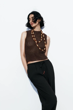 Брюки Long Length с широкими штанинами- Заказать в России