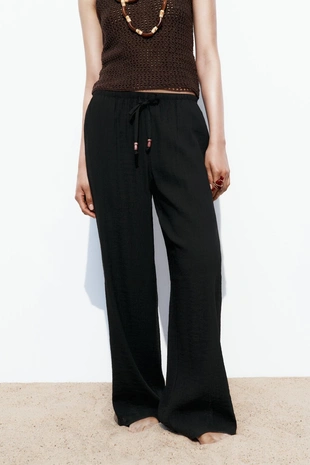 Брюки Long Length с широкими штанинами- Заказать в России