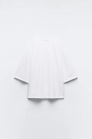 Футболка оверсайз из хлопка