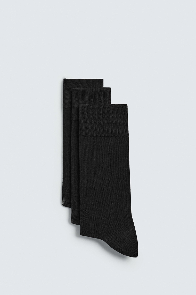 Набор из трех легких текстурированных носков