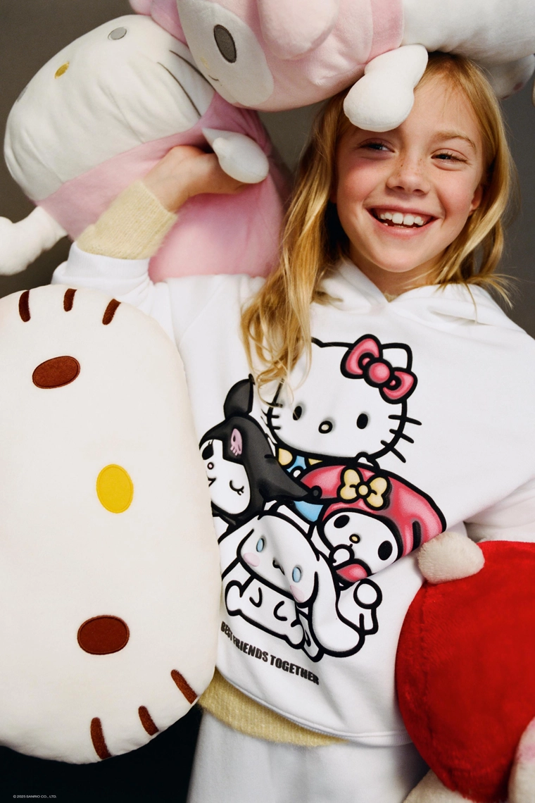 Брюки с широкими штанинами hello kitty и друзья © sanrio