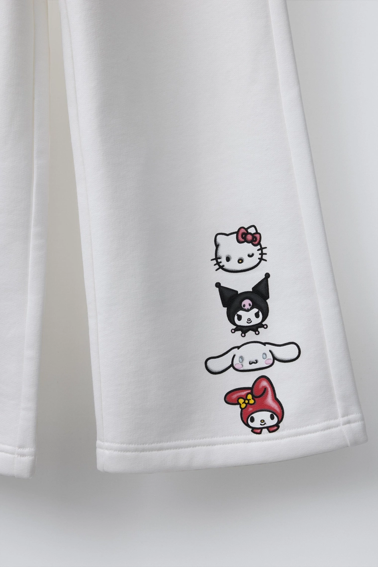 Брюки с широкими штанинами hello kitty и друзья © sanrio