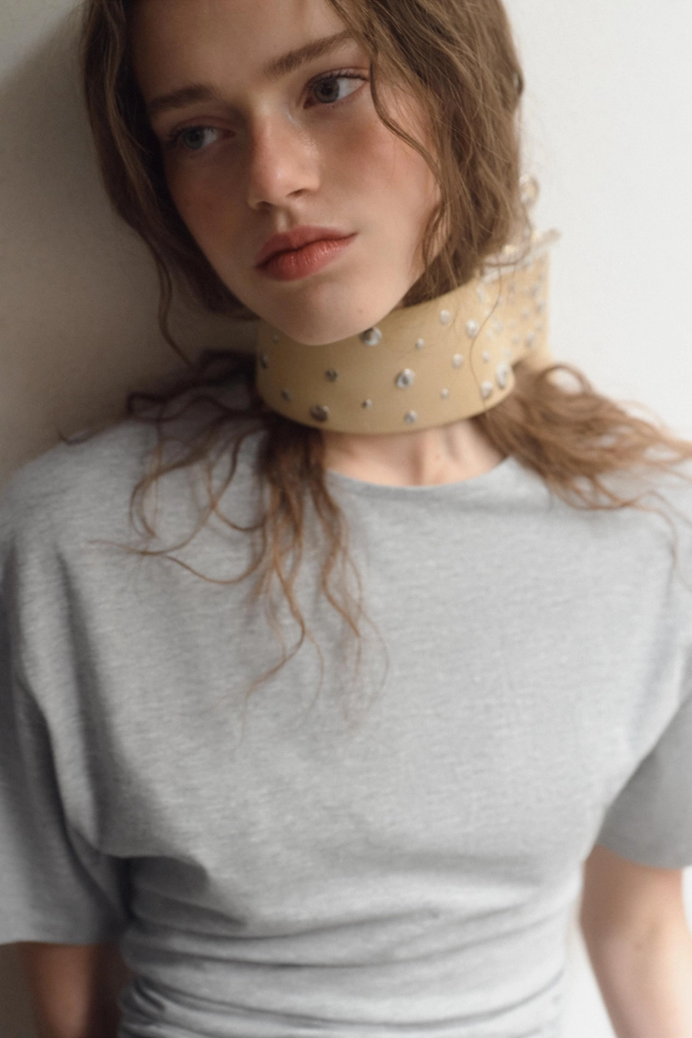 Платье сборками короткое