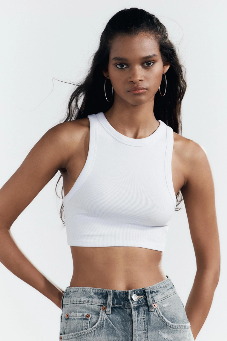 Рубашка на тонких бретелях