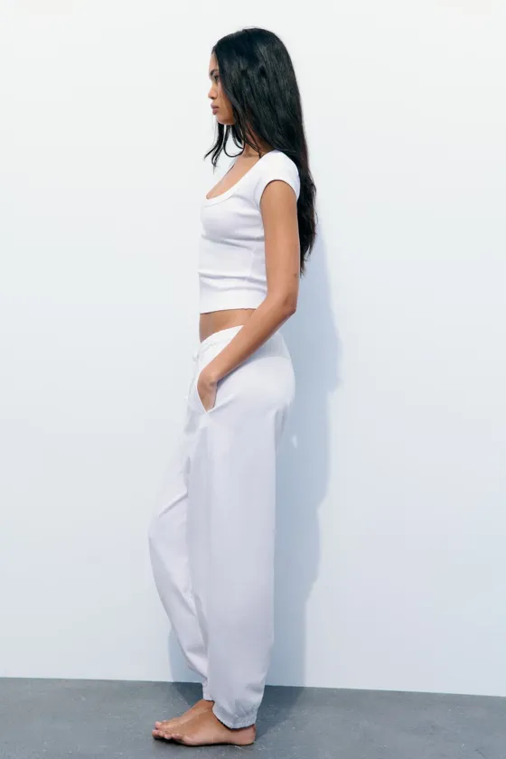 БРЮКИ CARROT-FIT HEAVY COTTON