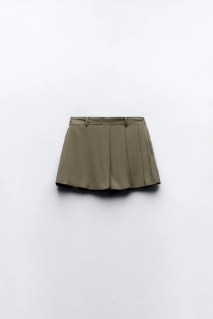 Юбка-шорты в складку- Заказать в России