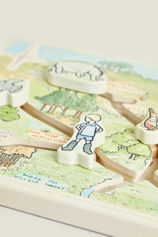 Детская игрушка-карта с изображением винни-пуха- Заказать в России