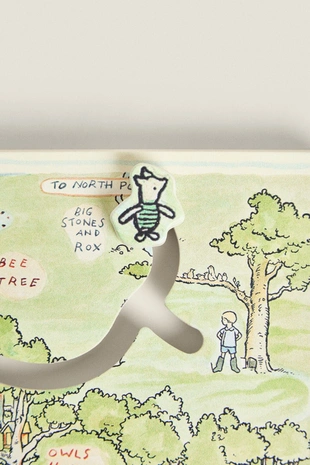 Детская игрушка-карта с изображением винни-пуха- Заказать в России