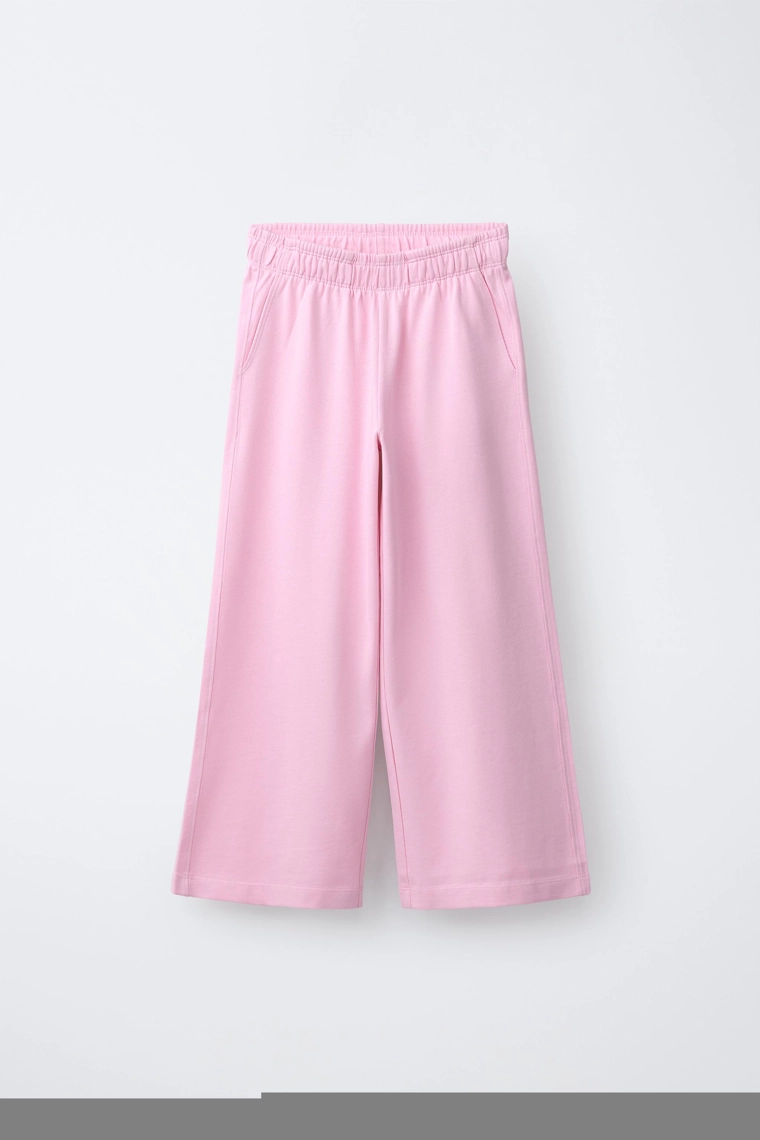 Широкие брюки из плотного джерси