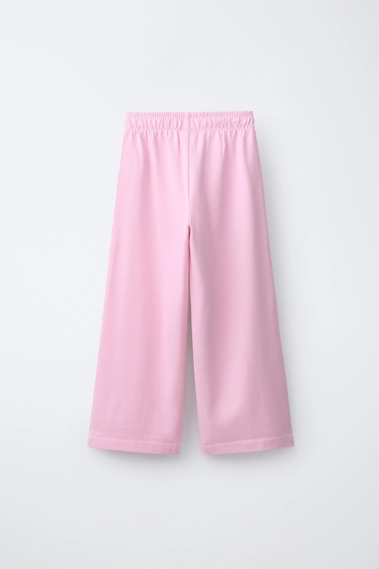 Широкие брюки из плотного джерси