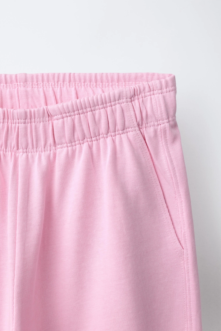 Широкие брюки из плотного джерси