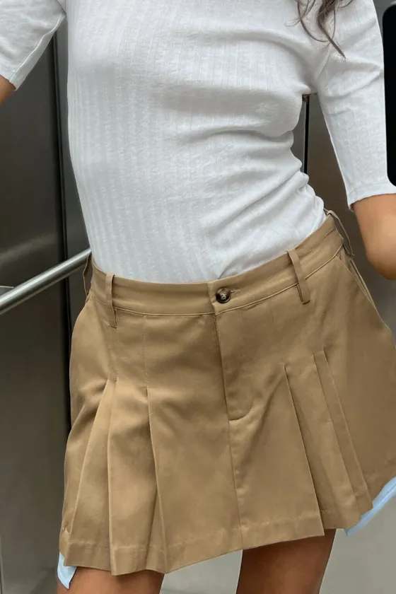 МИНИ-ЮБКА С КАРМАНАМИ