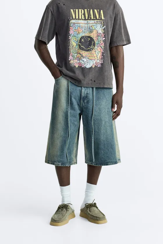 ДЖИНСОВЫЕ ШОРТЫ BAGGY-FIT