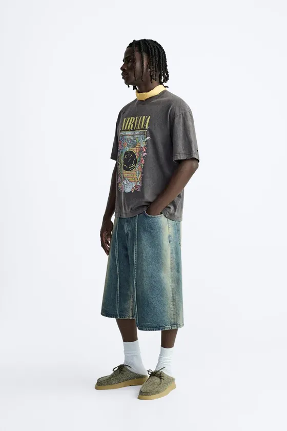 ДЖИНСОВЫЕ ШОРТЫ BAGGY-FIT