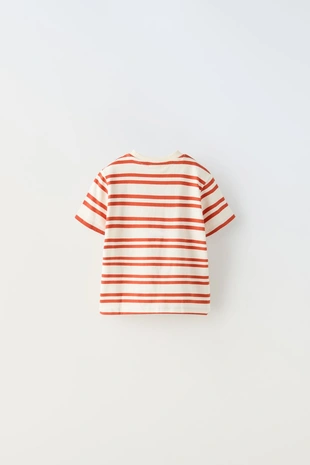 Набор из трех футболок в полоску- Заказать в России