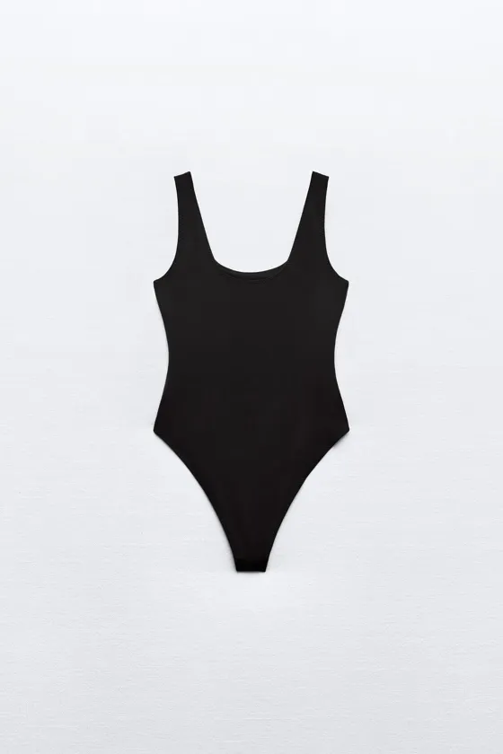 БОДИ ОБЛЕГАЮЩЕГО КРОЯ ИЗ ПОЛИАМИДА