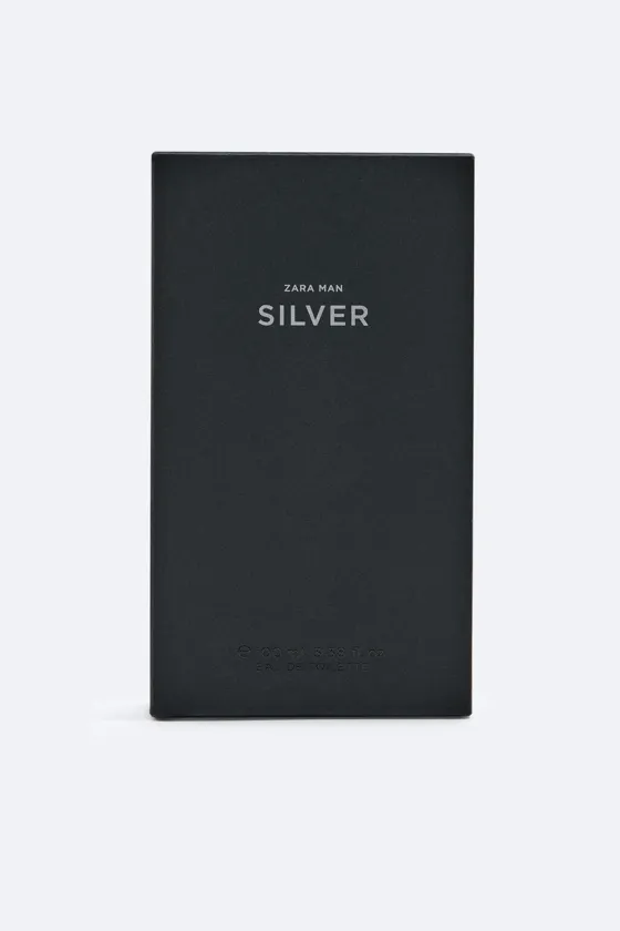 Туалетная вода - ZARA MAN SILVER EDT 100ML (3.38 FL. OZ). 