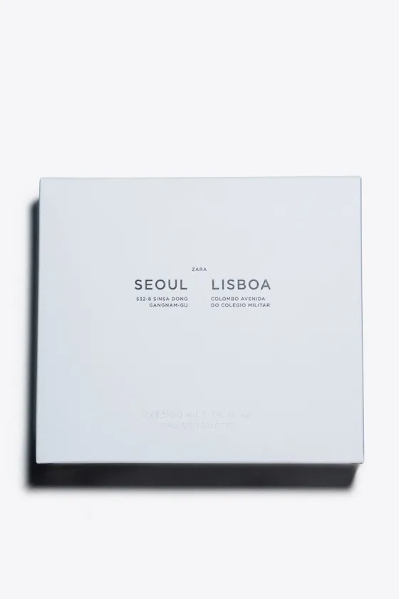 Парфюмированная вода - SEOUL 100 ML + LISBOA 100 МЛ