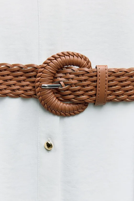 ПЛАТЬЕ-РУБАШКА С ПОЯСОМ