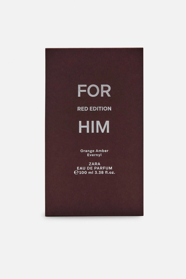 Парфюмерная вода - ZARA FOR HIM RED EDITION 100 МЛ
