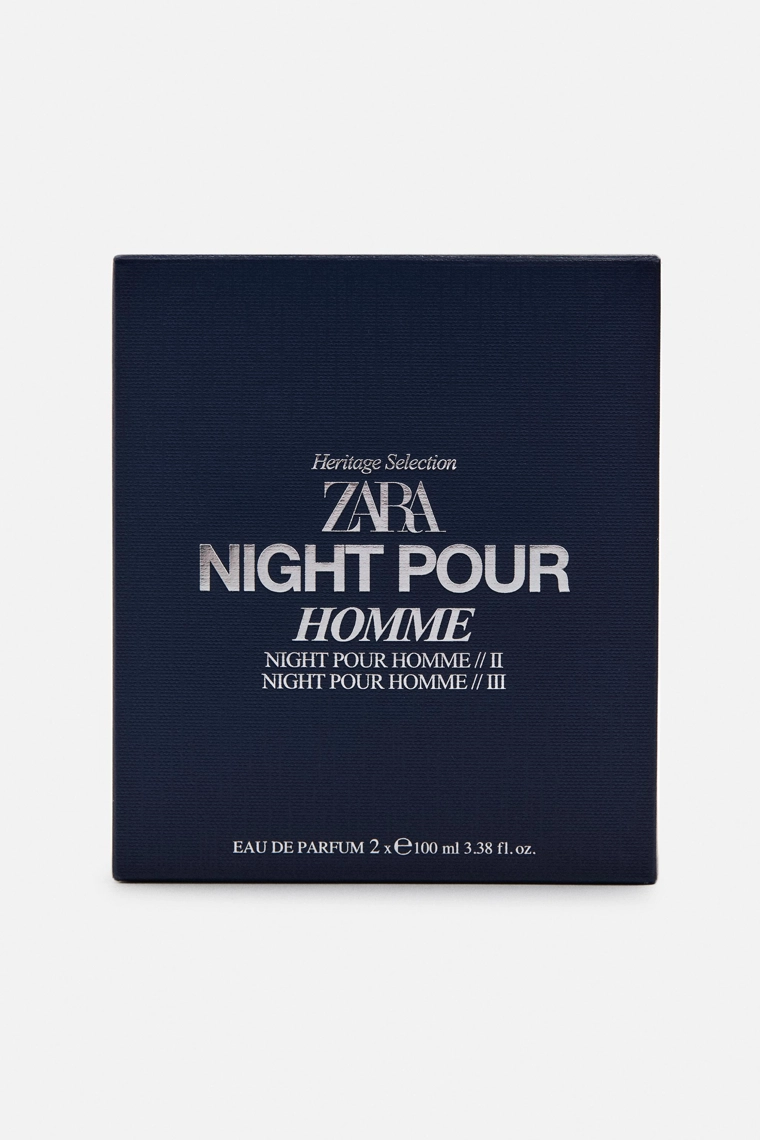 Набор парфюмированной воды - NIGHT POUR HOMME II + III 100 мл