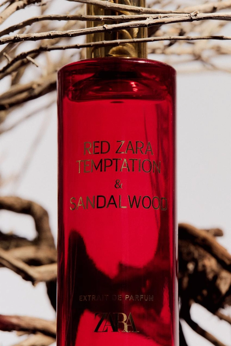 Red zara temptation & sandalwood экстракт парфюма 50 мл