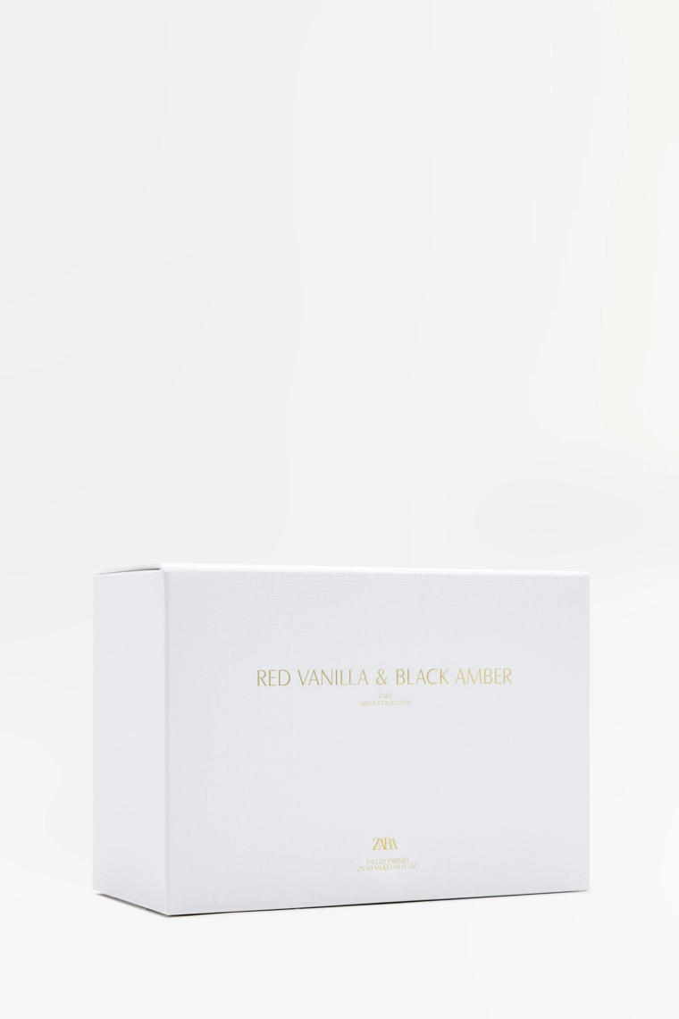 Набор парфюмированной воды - RED VANILLA, 90 МЛ + BLACK AMBER, 90 МЛ