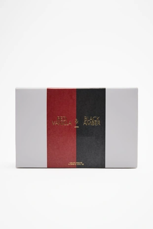 Набор парфюмированной воды - RED VANILLA, 90 мл + BLACK AMBER, 90 мл- Заказать в России