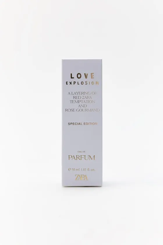 Парфюмированная вода ZARA LOVE EXPLOSION SPECIAL EDITION EDP, 30 МЛ