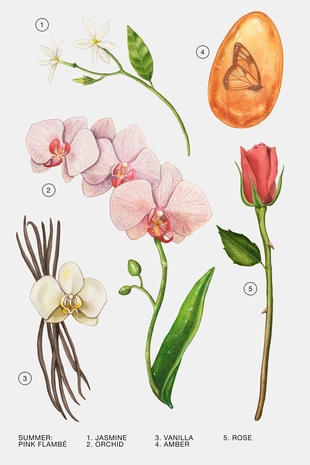 Летний парфюм розовый фламбе эдт 90 мл- Заказать в России