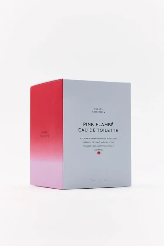 Летний парфюм розовый фламбе эдт 90 мл
