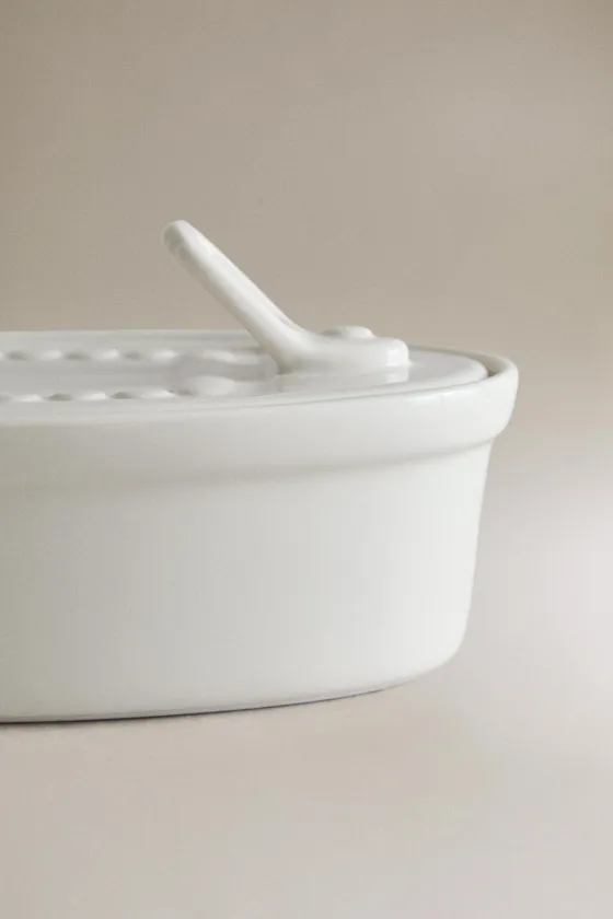 Керамическая банка в форме консервной банки