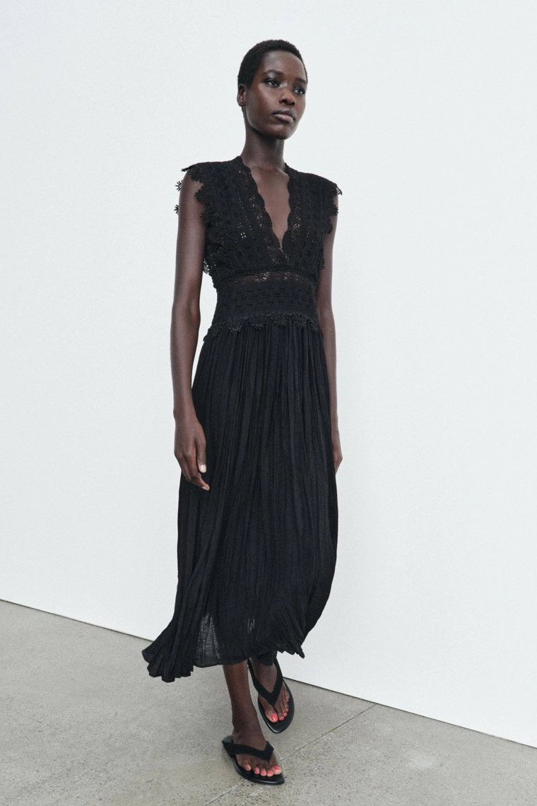 Платье из коллекции zara из кружева