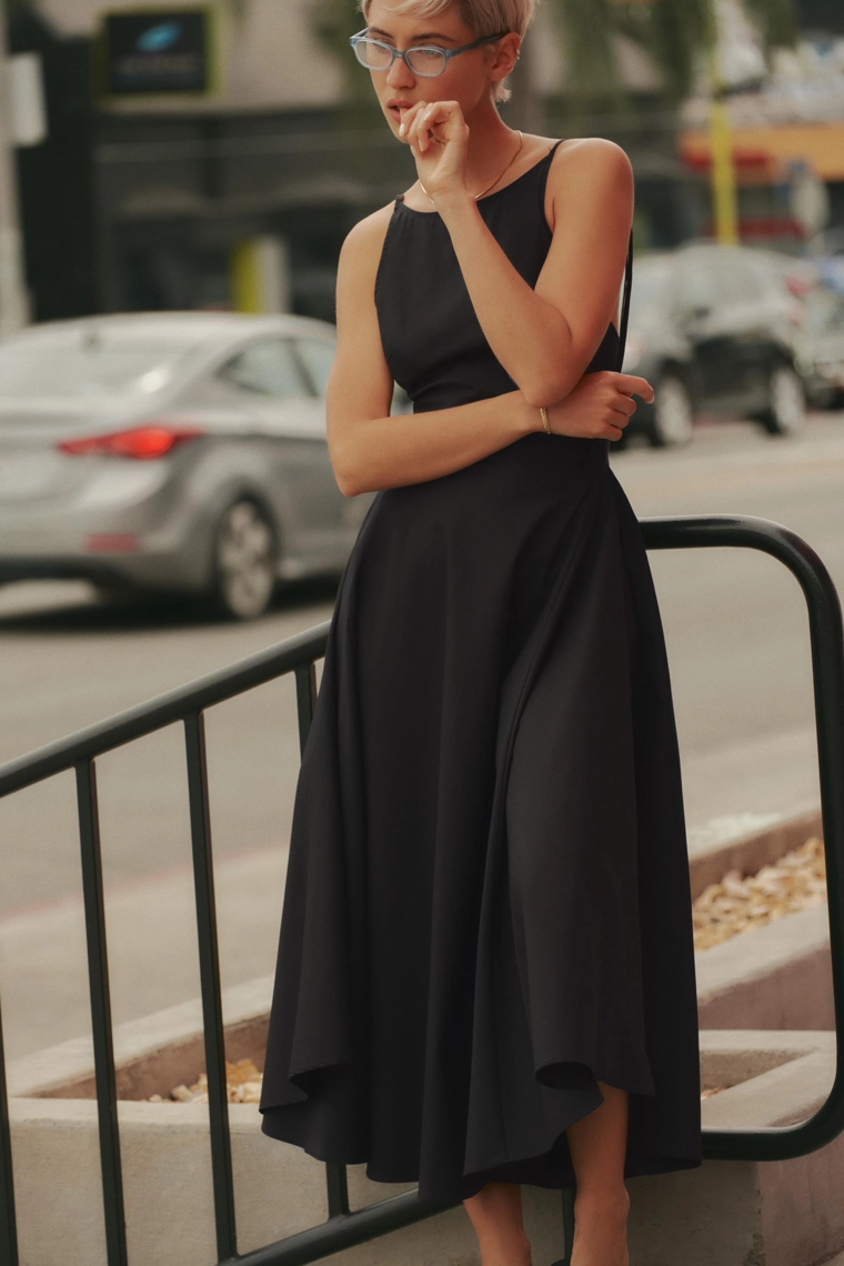 Миди-платье-тренч