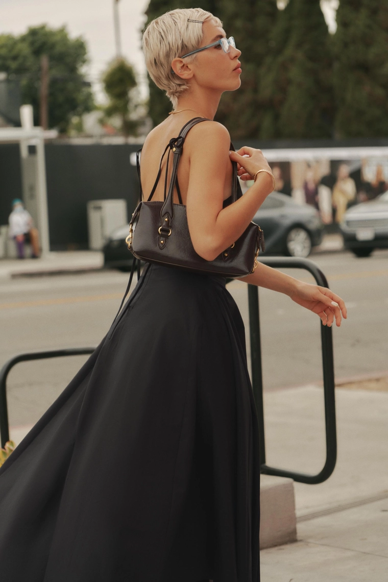 Миди-платье-тренч