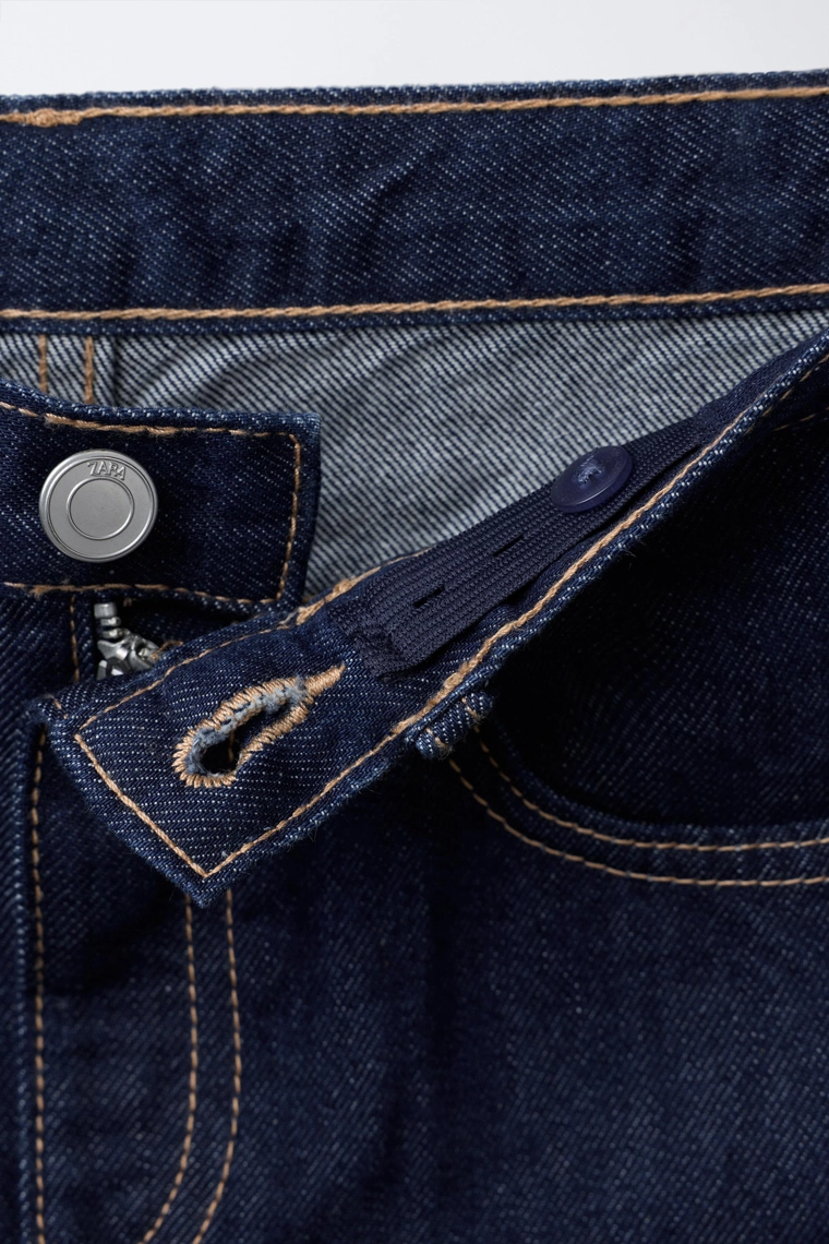 Джинсы бочонкового кроя