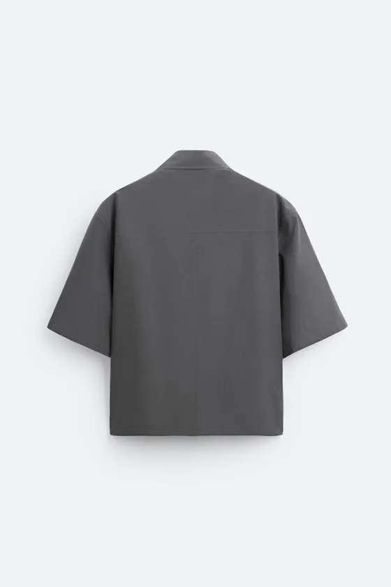 РУБАШКА CROPPED FIT