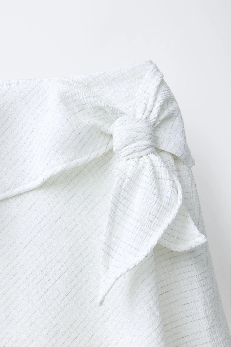 Юбка-парео с узлом