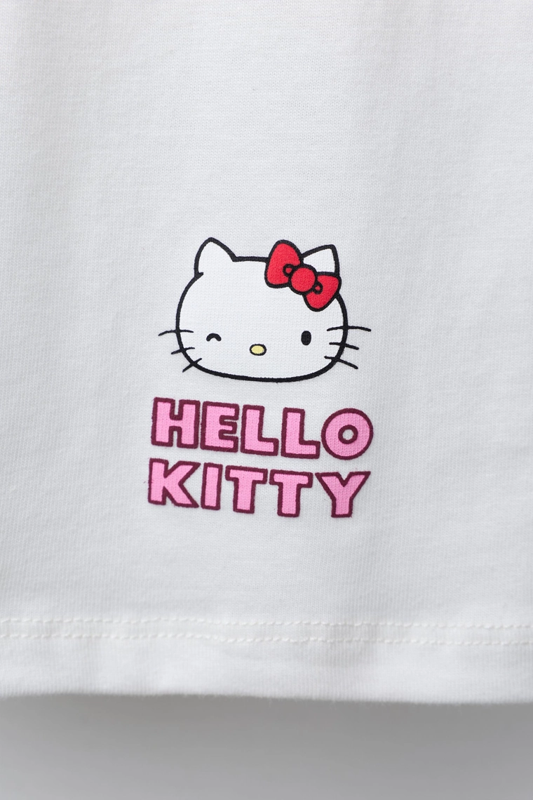Футболка с принтом hello kitty © sanrio
