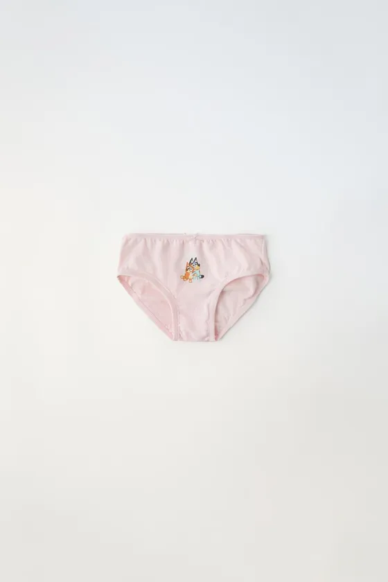 2–6 ЛЕТ/ НАБОР ИЗ ТРЕХ ТРУСОВ С ПРИНТАМИ «БЛУИ» © LUDO STUDIO