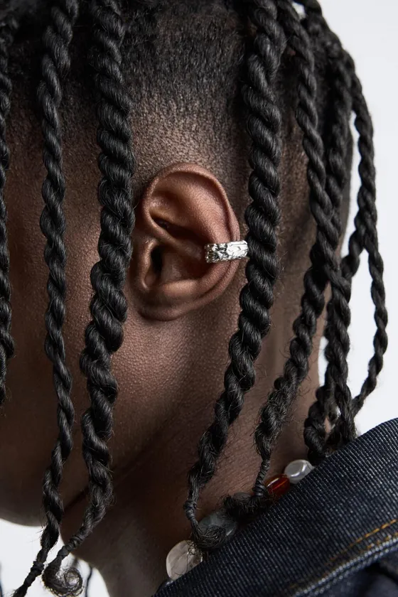 Набор ear cuff и серьги