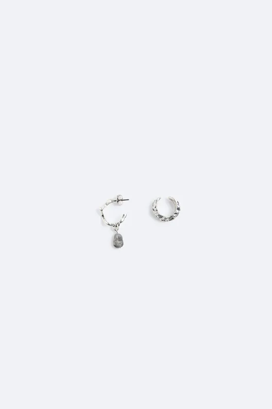 Набор ear cuff и серьги
